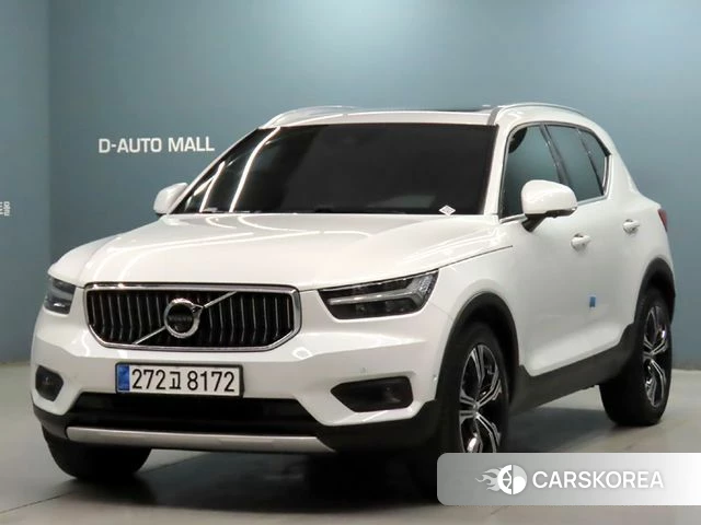 Volvo XC40 2021 Белый из Кореи