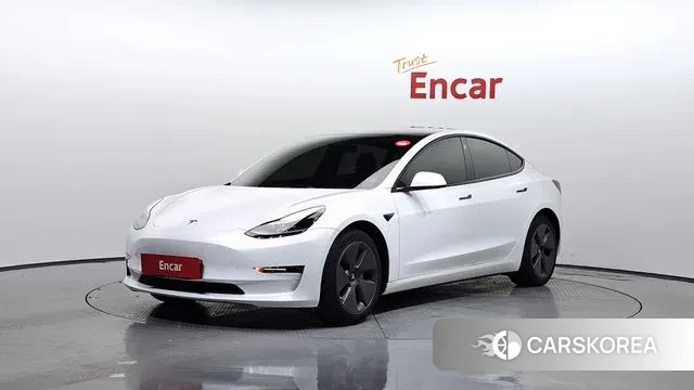 Tesla Model 3 2022 Белый из Кореи