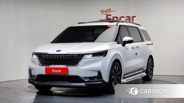 Kia Carnival 4th generation 2021 Белый из Кореи