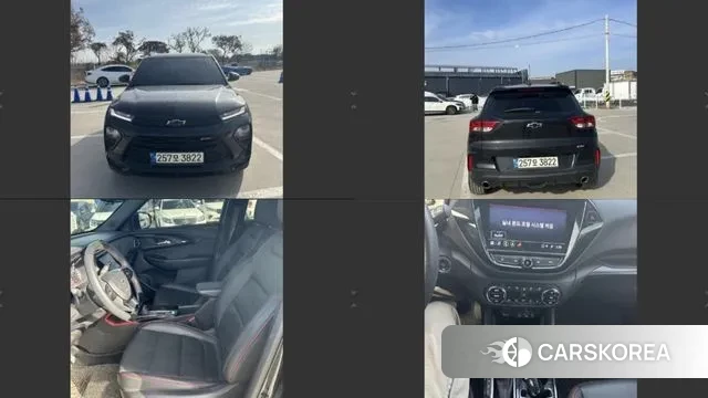 Chevrolet (GM Daewoo) Trailblazer 2021 Черный из Кореи