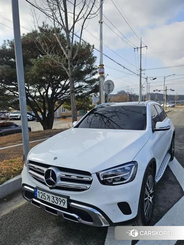 Mercedes-Benz GLC-Class X253 2022 Белый из Кореи