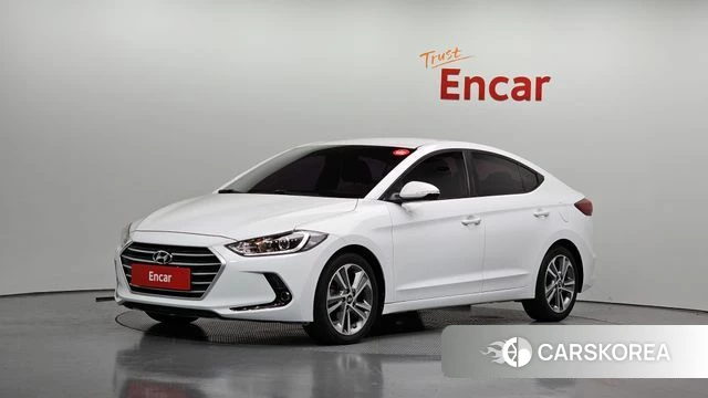 Hyundai Avante AD 2018 Белый из Кореи