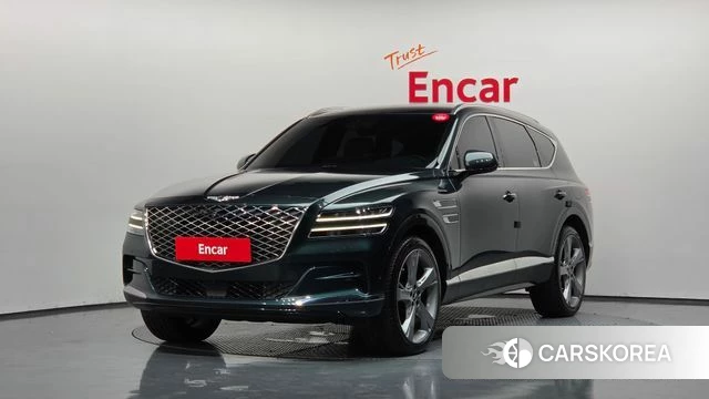 Genesis GV80 2021 Темно-зеленый из Кореи