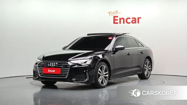 Audi A6 (C8) 2022 Черный из Кореи