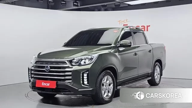 Ssangyong The New Rexton Sport 2022 Светло-зеленый из Кореи
