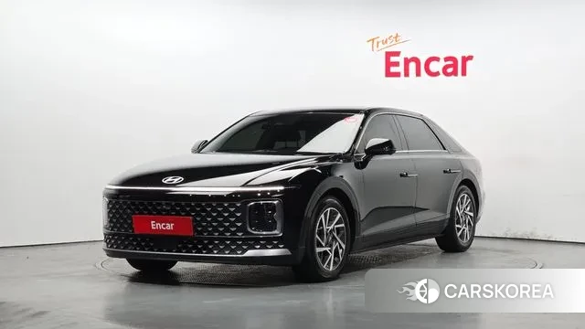 Hyundai Grandeur Hybrid (GN7) 2023 Черный из Кореи