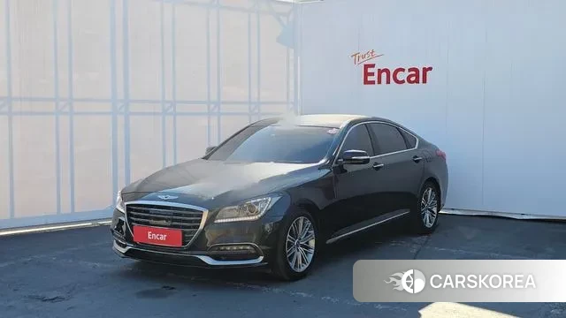 Genesis G80 2018 Черный из Кореи
