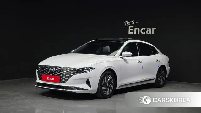 Hyundai The New Grandeur IG Hybrid 2022 Белый из Кореи