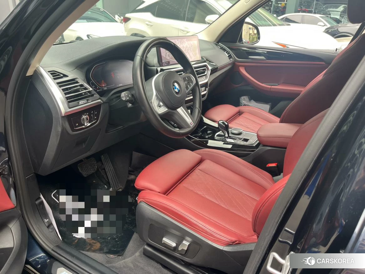 BMW X3 2021 Черный из Китая