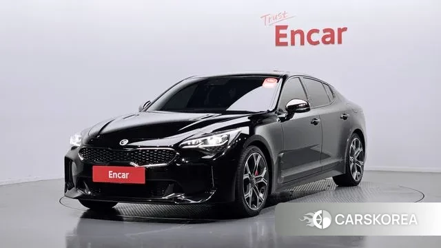 Kia Stinger 2020 Черный из Кореи