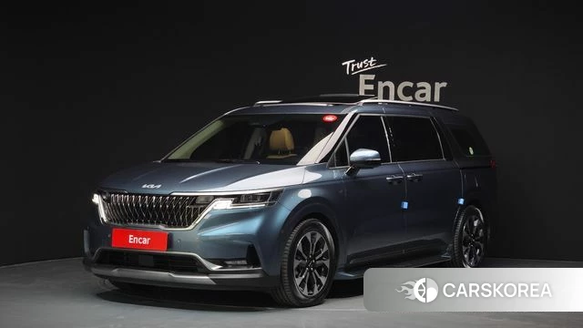 Kia Carnival 4th generation 2022 Синий из Кореи