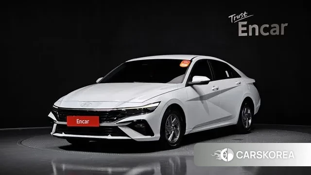 Hyundai The New Avante (CN7) 2023 Белый из Кореи