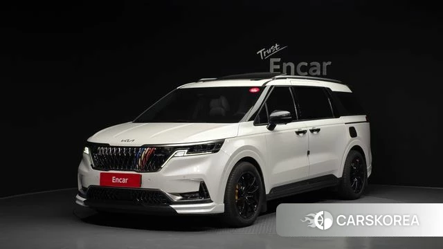 Kia Carnival 4th generation 2023 Белый из Кореи