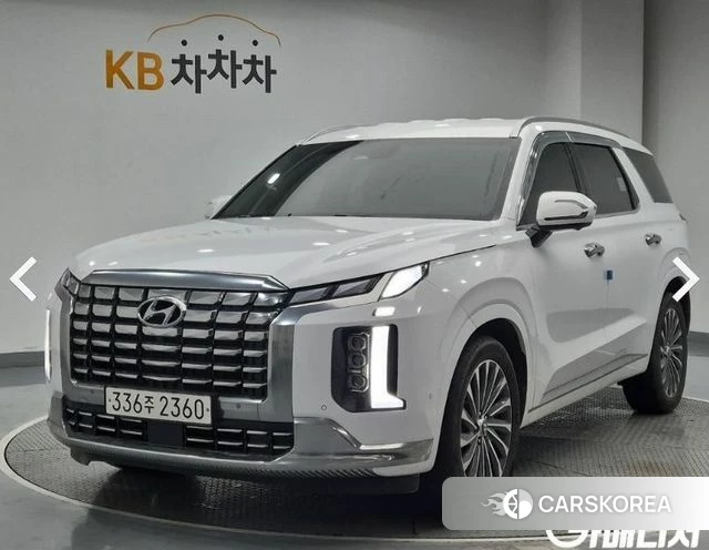 Hyundai The New Palisade 2023 Белый из Кореи