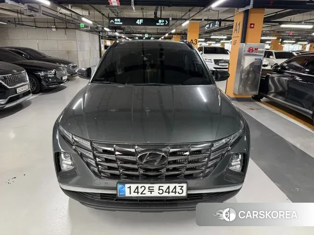 Hyundai Tucson (NX4) 2021 Серый из Кореи