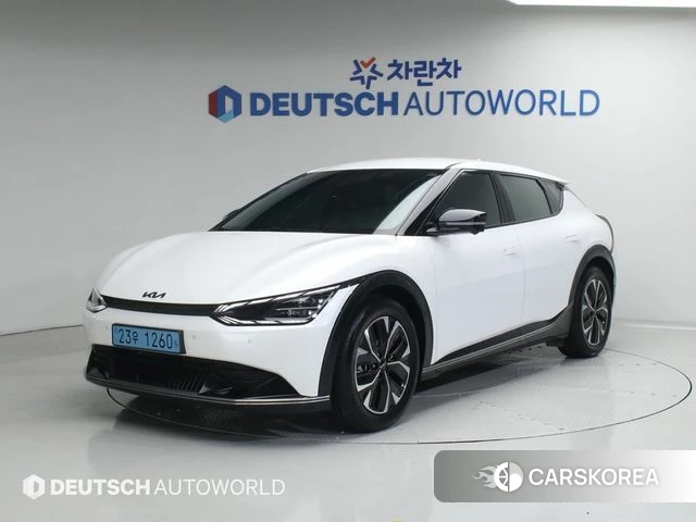 Kia EV6 2023 Белый из Кореи