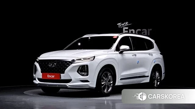 Hyundai Santa Fe TM 2020 Белый из Кореи