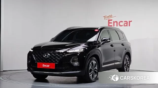 Hyundai Santa Fe TM 2018 Черный из Кореи