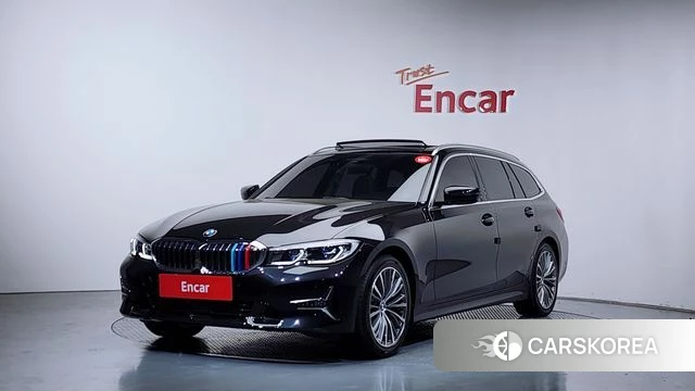 BMW 3 Series (G20) 2022 Черный из Кореи