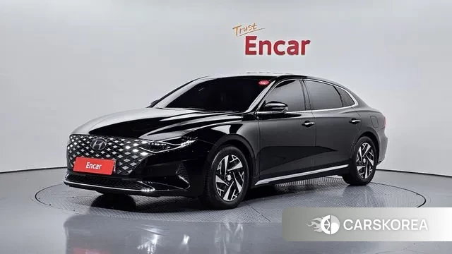 Hyundai The New Grandeur IG Hybrid 2019 Черный из Кореи
