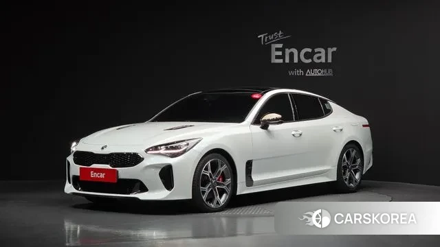 Kia Stinger 2019 Белый из Кореи