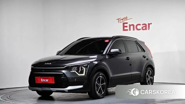 Kia Di Ol Nu Niro 2023 Серый из Кореи