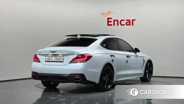 Genesis G70 2018 Белый из Кореи