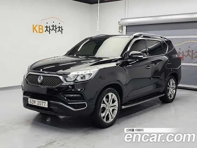 Ssangyong G4 Rexton 2018 Черный из Кореи