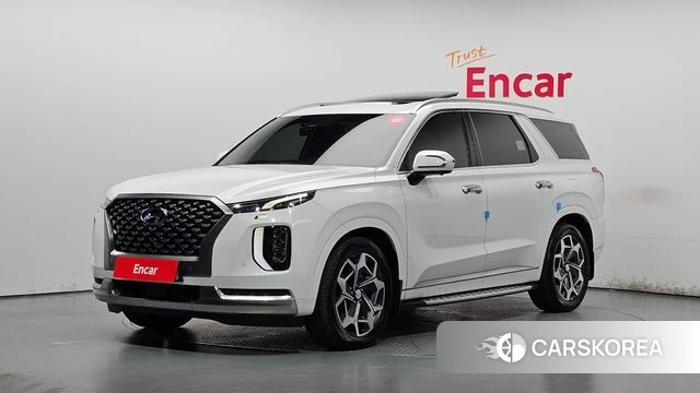 Hyundai Palisade 2022 Белый из Кореи
