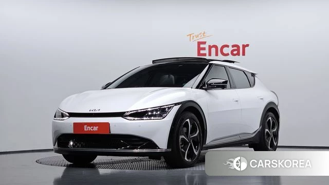 Kia EV6 2023 Белый из Кореи