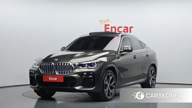 BMW X6 (G06) 2022 Песочный из Кореи