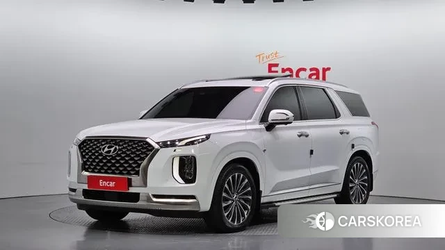 Hyundai Palisade 2022 Белый из Кореи