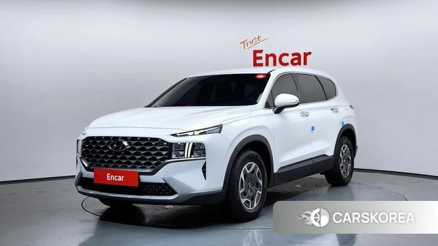 Hyundai The New Santa Fe 2022 Белый из Кореи