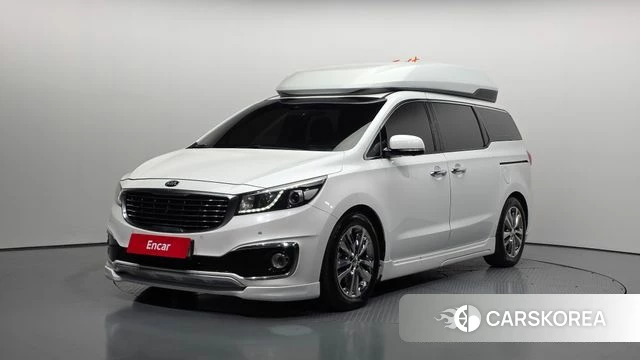 Kia All New Carnival 2018 Белый из Кореи