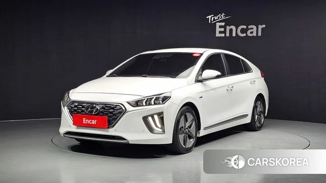 Hyundai The New Ionic Hybrid 2020 Белый из Кореи