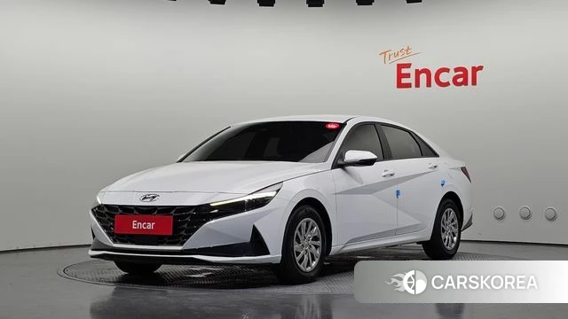 Hyundai Avante (CN7) 2022 Белый из Кореи