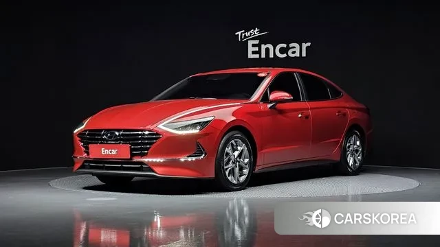 Hyundai Sonata (DN8) 2019 Красный из Кореи