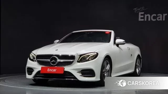 Mercedes-Benz E-Class W213 2018 Белый из Кореи