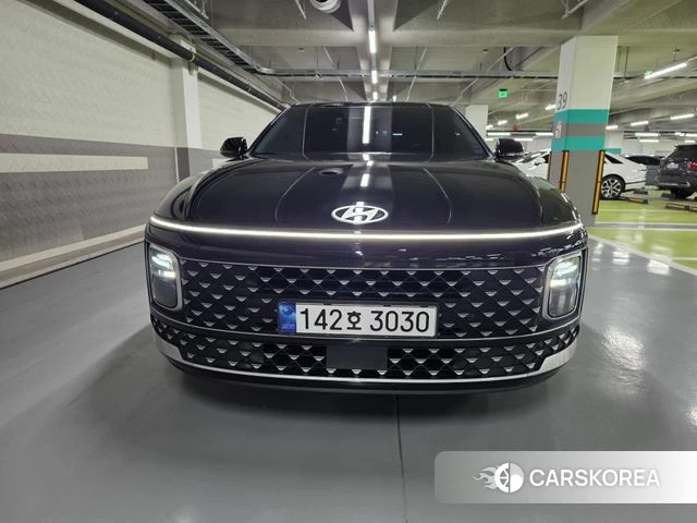 Hyundai Grandeur (GN7) 2023 Черный из Кореи