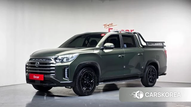 Ssangyong The New Rexton Sports Cannes 2022 Темно-зеленый из Кореи