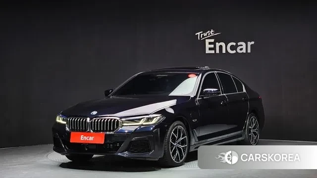 BMW 5 Series (G30) 2022 Синий из Кореи