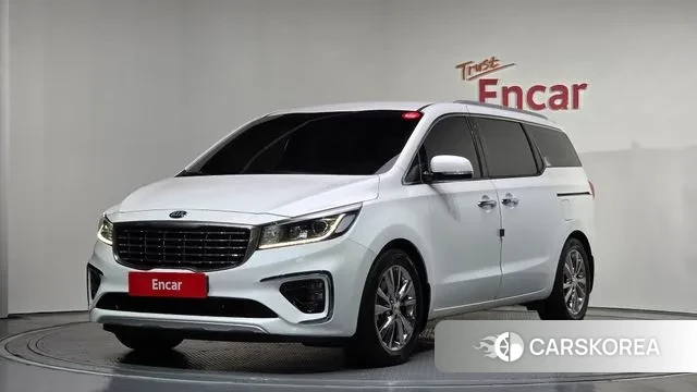 Kia The New Carnival 2020 Белый из Кореи