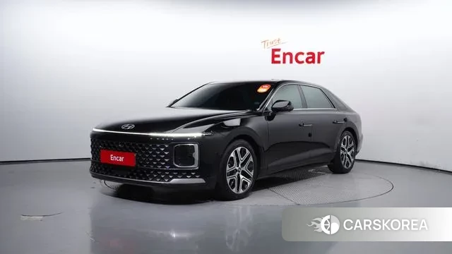 Hyundai Grandeur Hybrid (GN7) 2023 Черный из Кореи