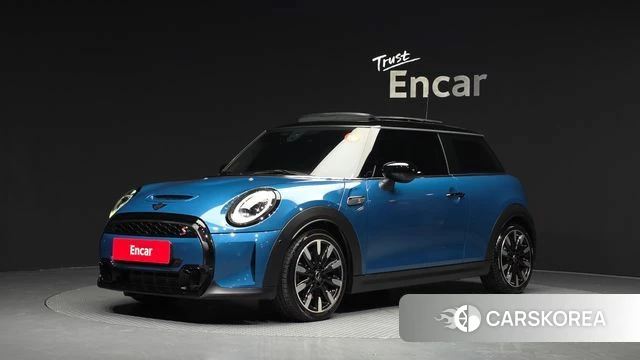 Mini Cooper S 2022 Синий из Кореи