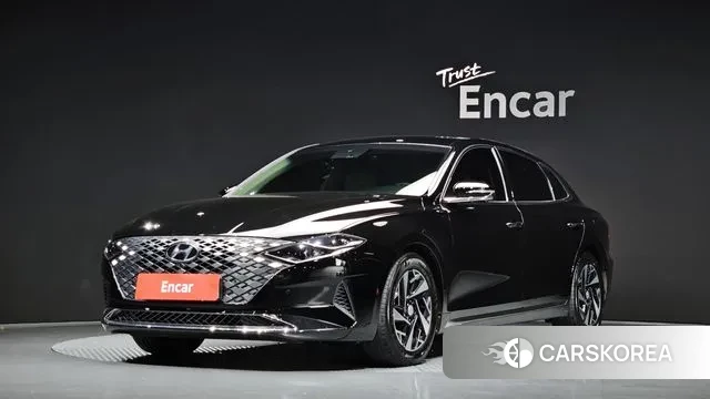 Hyundai The New Grandeur IG Hybrid 2022 Черный из Кореи