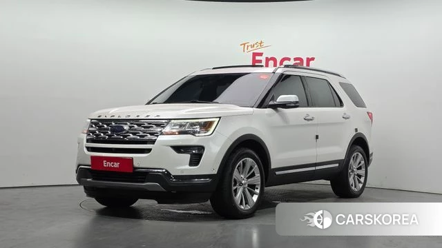 Ford Explorer 2019 Белый из Кореи