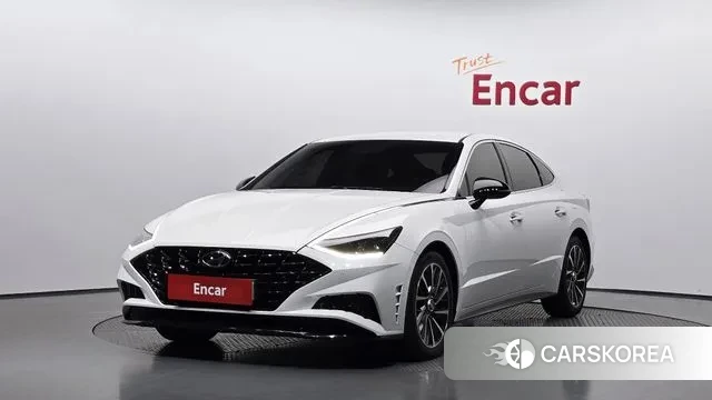 Hyundai Sonata (DN8) 2021 Белый из Кореи