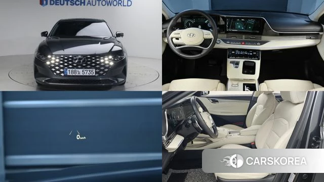 Hyundai The New Grandeur IG Hybrid 2022 Серый из Кореи