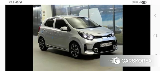 Kia Morning Urban (JA) 2022 Серебряный из Кореи