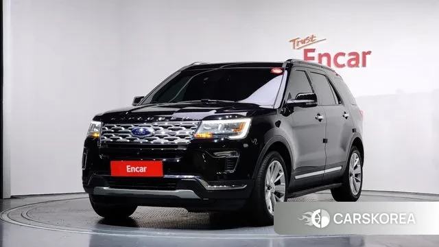 Ford Explorer 2019 Черный из Кореи